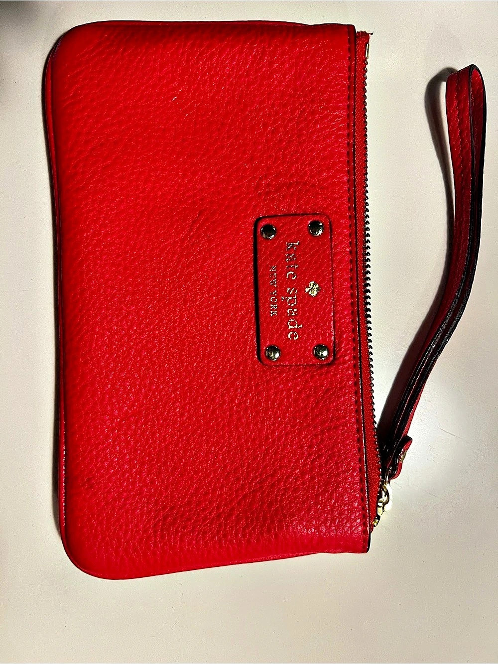 kate spade new york Red Wristlet Wallet